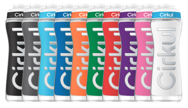 22oz. Grip  Squeeze Plastic Bottle & Sport Lid