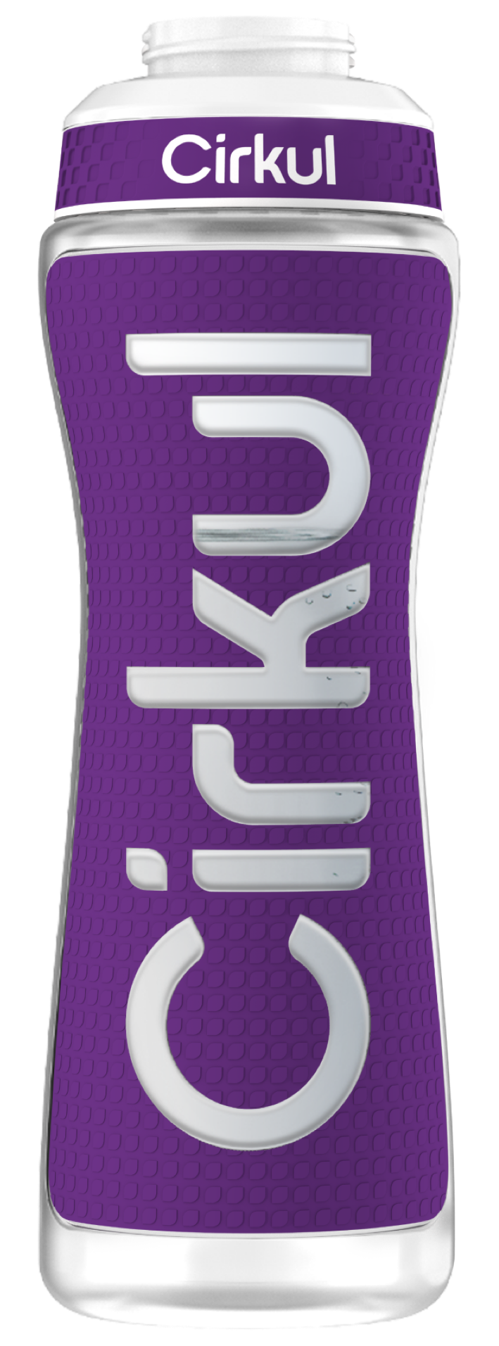 22oz. Grip  Squeeze Plastic Bottle & Sport Lid