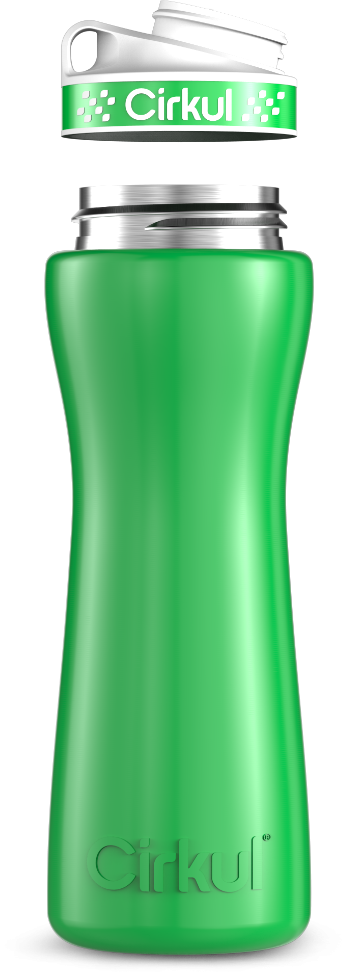 Custom 22oz. Stainless Steel Bottle &  Comfort Grip Lid