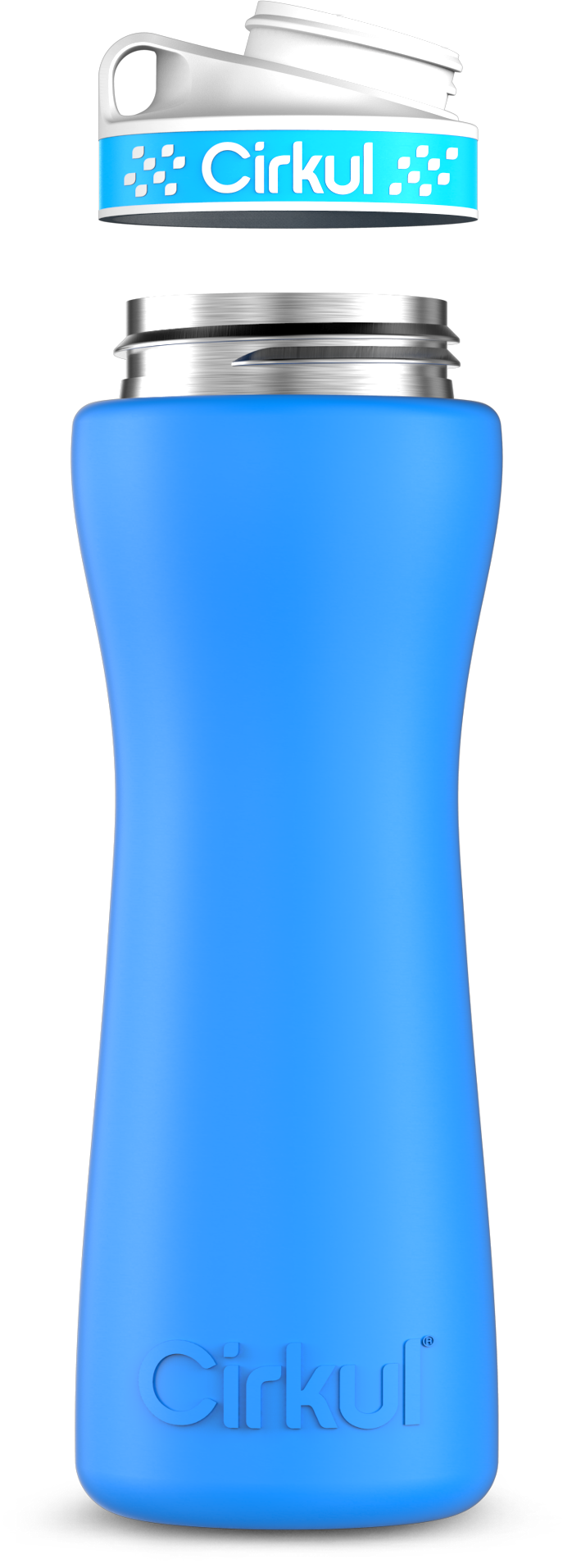 Custom 22oz. Stainless Steel Bottle &  Comfort Grip Lid