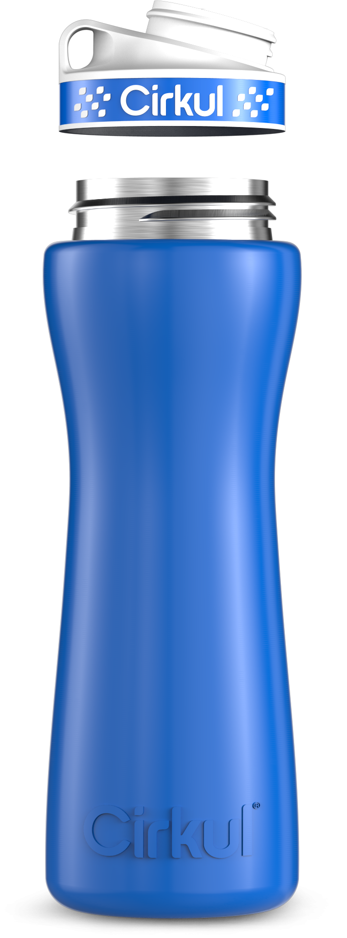 Custom 22oz. Stainless Steel Bottle &  Comfort Grip Lid