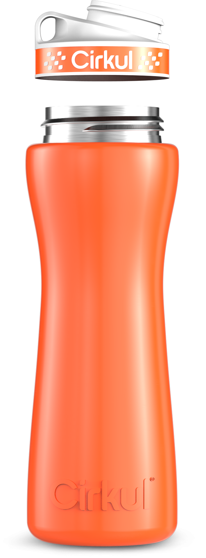 Custom 22oz. Stainless Steel Bottle &  Comfort Grip Lid