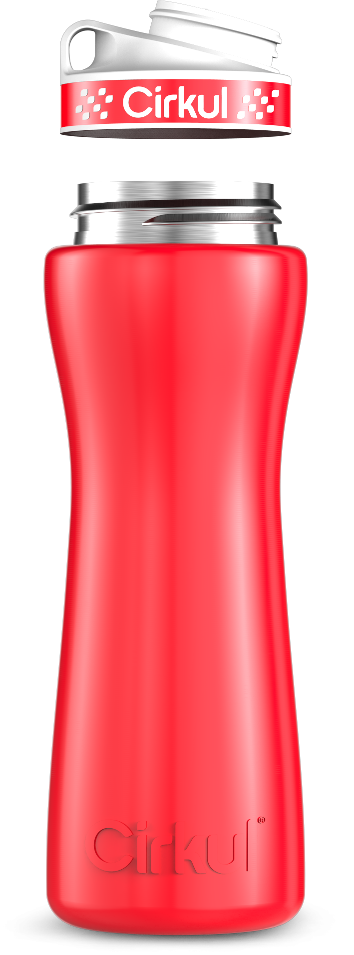 Custom 22oz. Stainless Steel Bottle &  Comfort Grip Lid