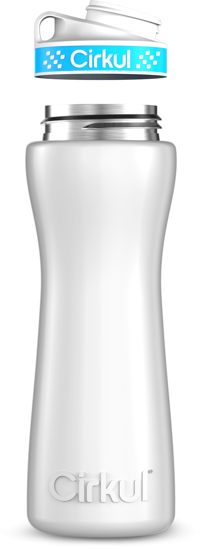 Custom 22oz. Stainless Steel Bottle &  Comfort Grip Lid