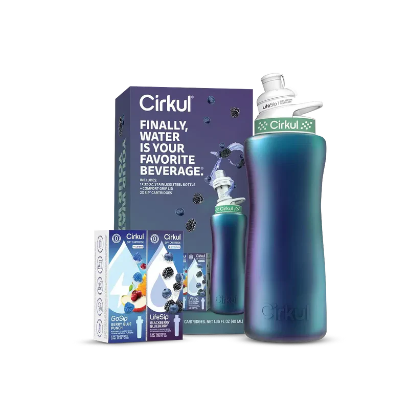 32oz.  Chameleon Stainless Steel Bottle Starter Kit