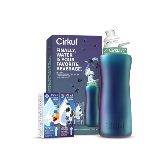 32oz.  Chameleon Stainless Steel Bottle Starter Kit