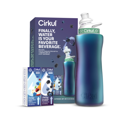 32oz.  Chameleon Stainless Steel Bottle Starter Kit